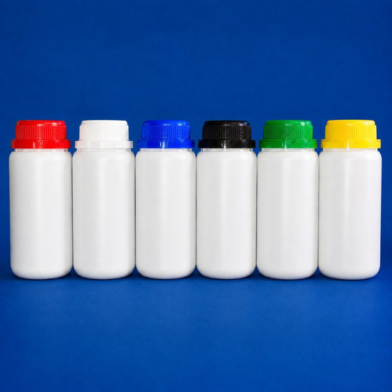 Канистра (флакон) 250 мл (0,25) белая (герметичная, с контрольным кольцом) &mdash; для агрессивной химии
