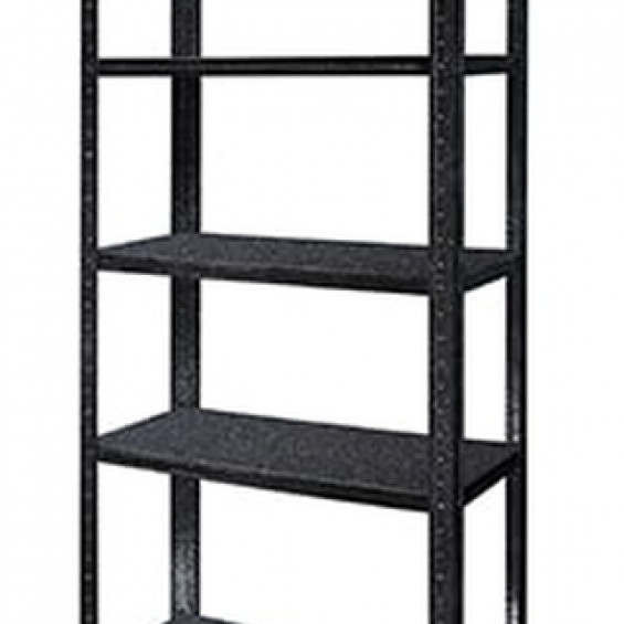 Стелаж металевий під дерево iз 5 полицями 1800х500х400